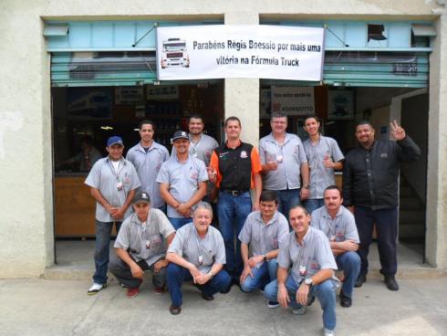 Boessio e equipe da Rodrigotto